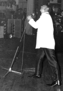 GENE VINCENT - Palais d'Hiver, Lyon - 1970 - photo � Mario Gurrieri